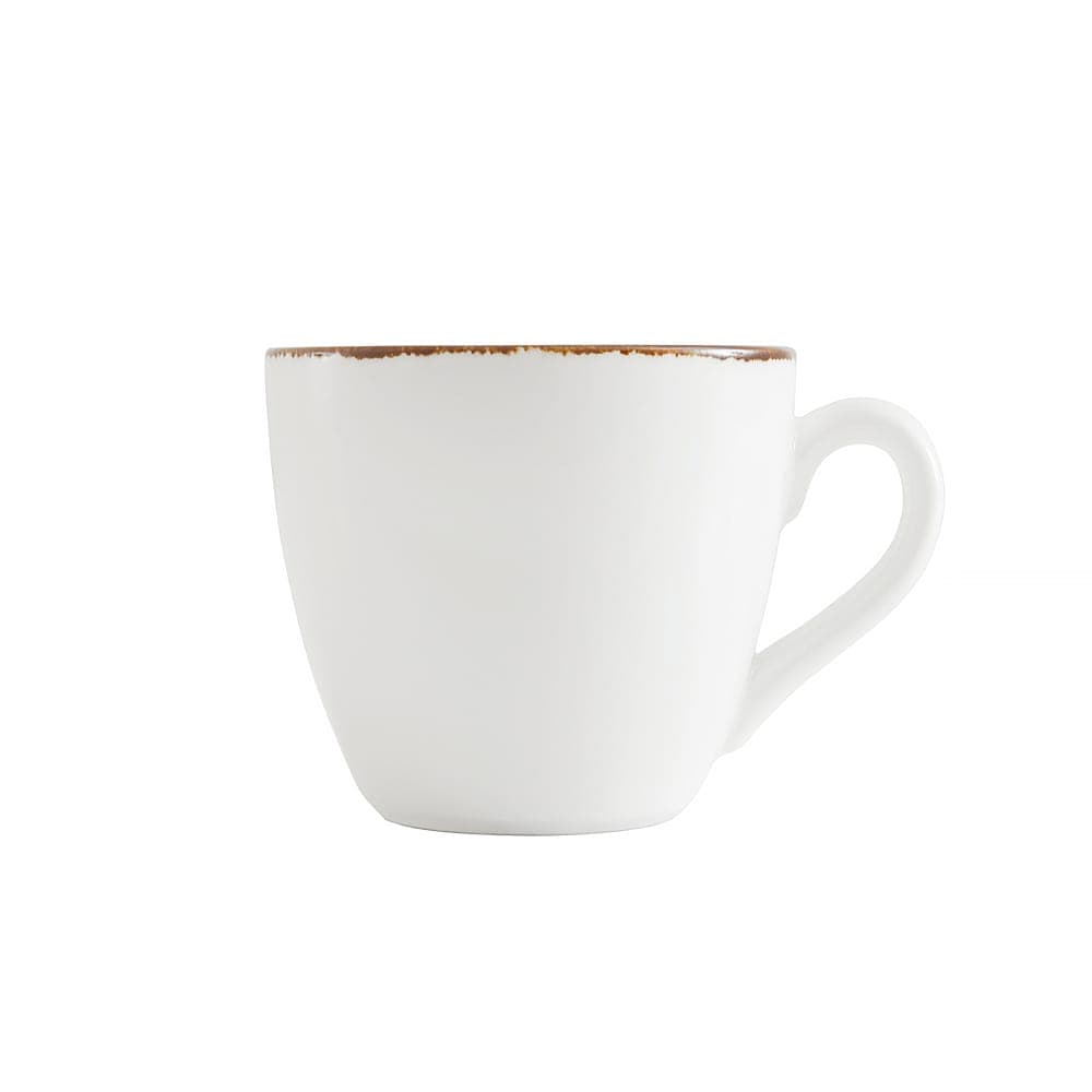 Fortessa 3 oz Spice Salt Espresso Cup - China, White (TC7400.DV.4.06)