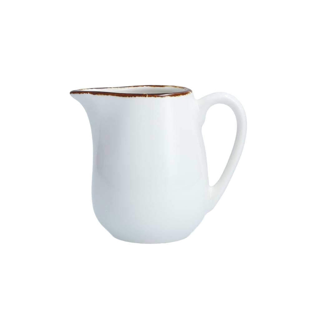 Fortessa 4 1/2 oz Spice Salt Creamer - China, White (TC7400.DV.4.39)