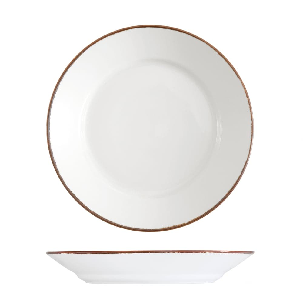 Fortessa 10 1/2" Round Spice Salt Coupe Bowl - China, White (TC7400.DV.4.90)