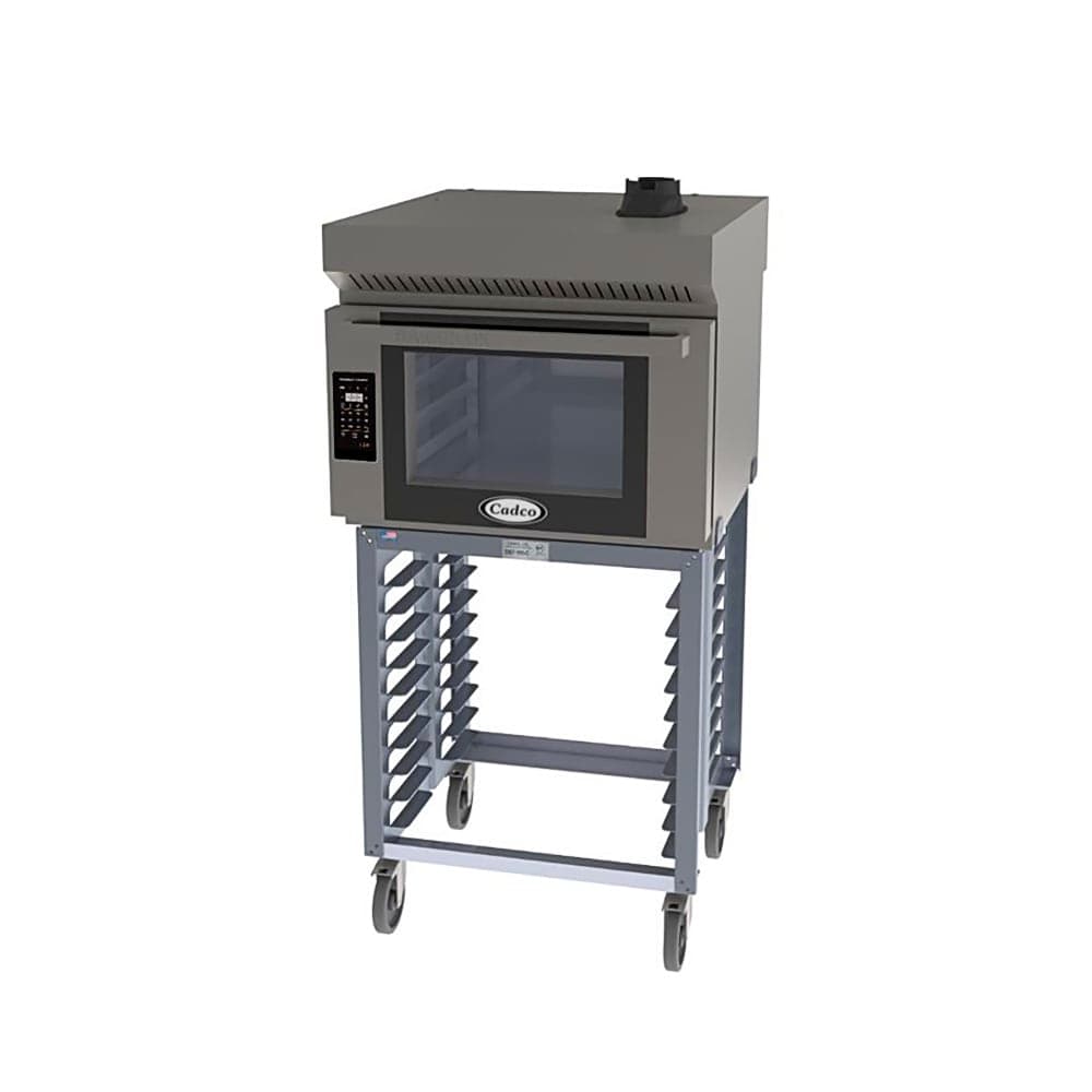 Cadco BLS-4FLD-1H Single Full Size Electric Convection Oven - 7.6kW, 208-240v/1ph