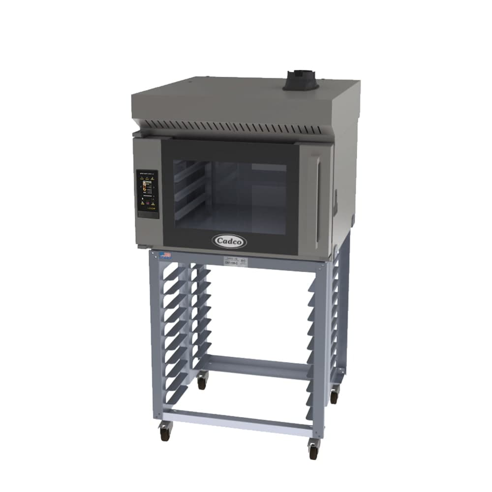 Cadco BLS-4FTR-1H Single Full Size Electric Convection Oven - 7.6kW, 208-240v/1ph