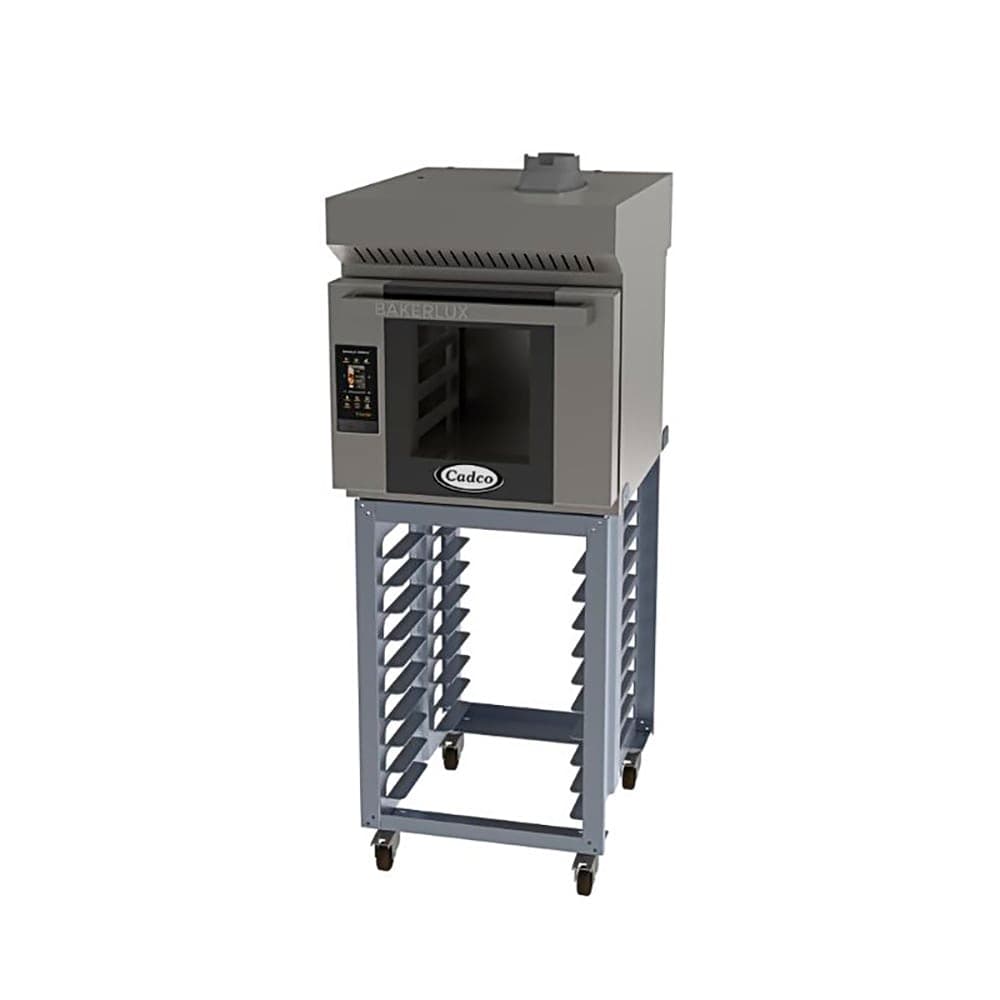 Cadco BLS-4HTD-1H Single Half Size Electric Convection Oven - 3.8kW, 208-240v/1ph