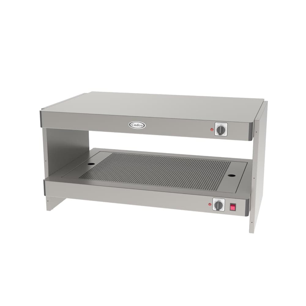 Cadco PGW-10 40" Self Service Countertop Heated Display Shelf - (2) Shelves, 120v