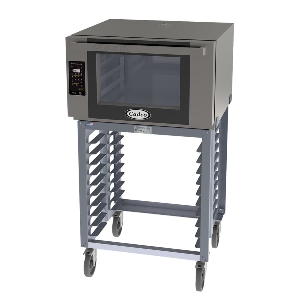 Cadco BLS-4FLD-1 Single Full Size Electric Convection Oven - 7.6kW, 208-240v/1ph