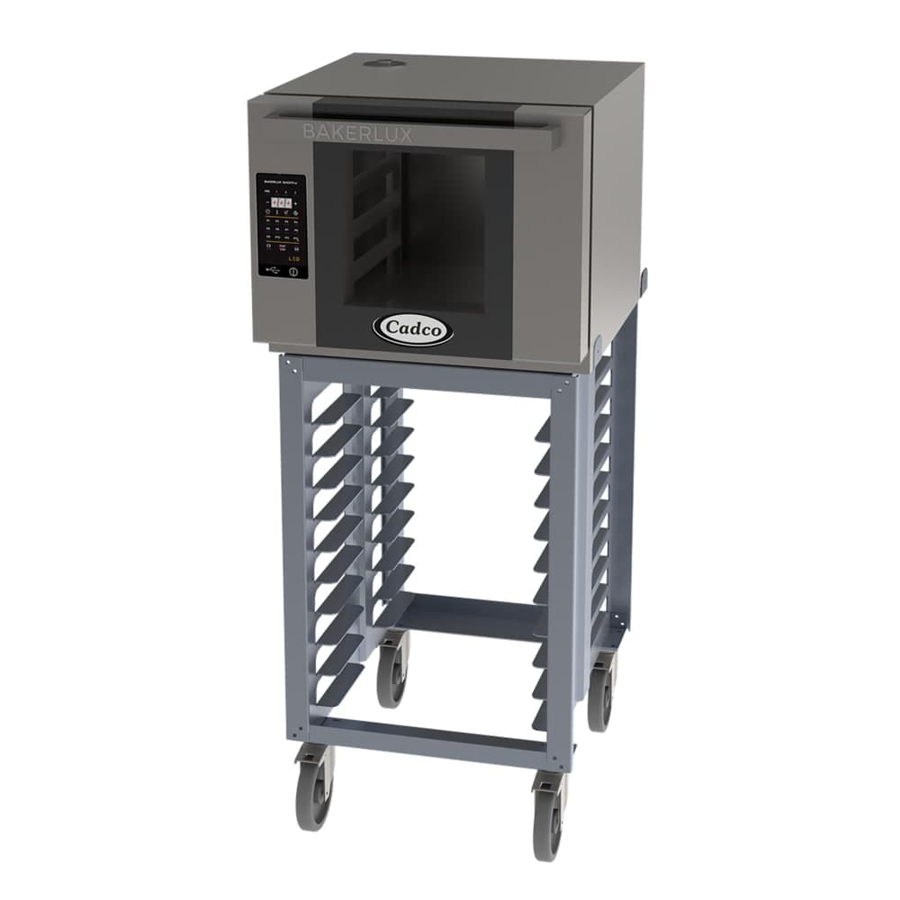 Cadco BLS-4HLD-1 Single Half Size Electric Convection Oven - 3.8kW, 208-240v/1ph