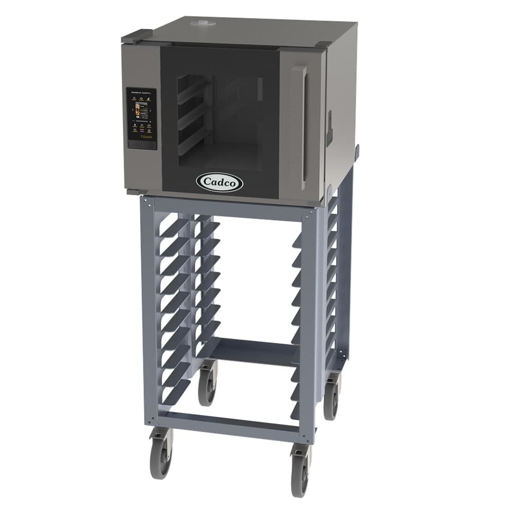 Cadco BLS-4HTR-1 Single Half Size Electric Convection Oven - 3.8kW, 208-240v/1ph