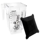 Blendtec 40-712-08 90 oz WildSide™ Jar w/ Black Gripper Lid & 3" Wingtip Blade - Tritan, Clear thumbnail 2