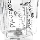 Blendtec 40-712-08 90 oz WildSide™ Jar w/ Black Gripper Lid & 3" Wingtip Blade - Tritan, Clear thumbnail 9