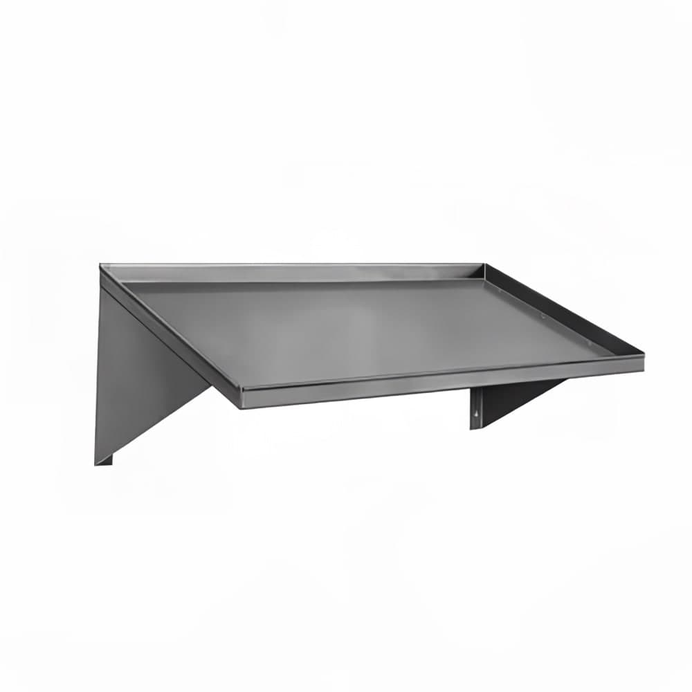 CMA Dishmachines 12620.00 42" Slanted Rack Shelf, Stainless Steel, Wall Mounted