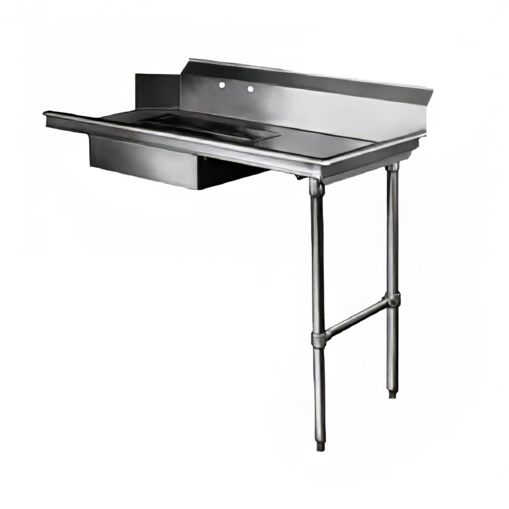 CMA Dishmachines SR-60 60" Straight Dish Table - Right to Left, (1) 20" x 20" x 5" Sink Bowl