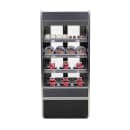 Structural Concepts B3632H 36.5" Oasis® Self Service Hot Food Display - Open Front, 208-240v/1ph, Black thumbnail 2