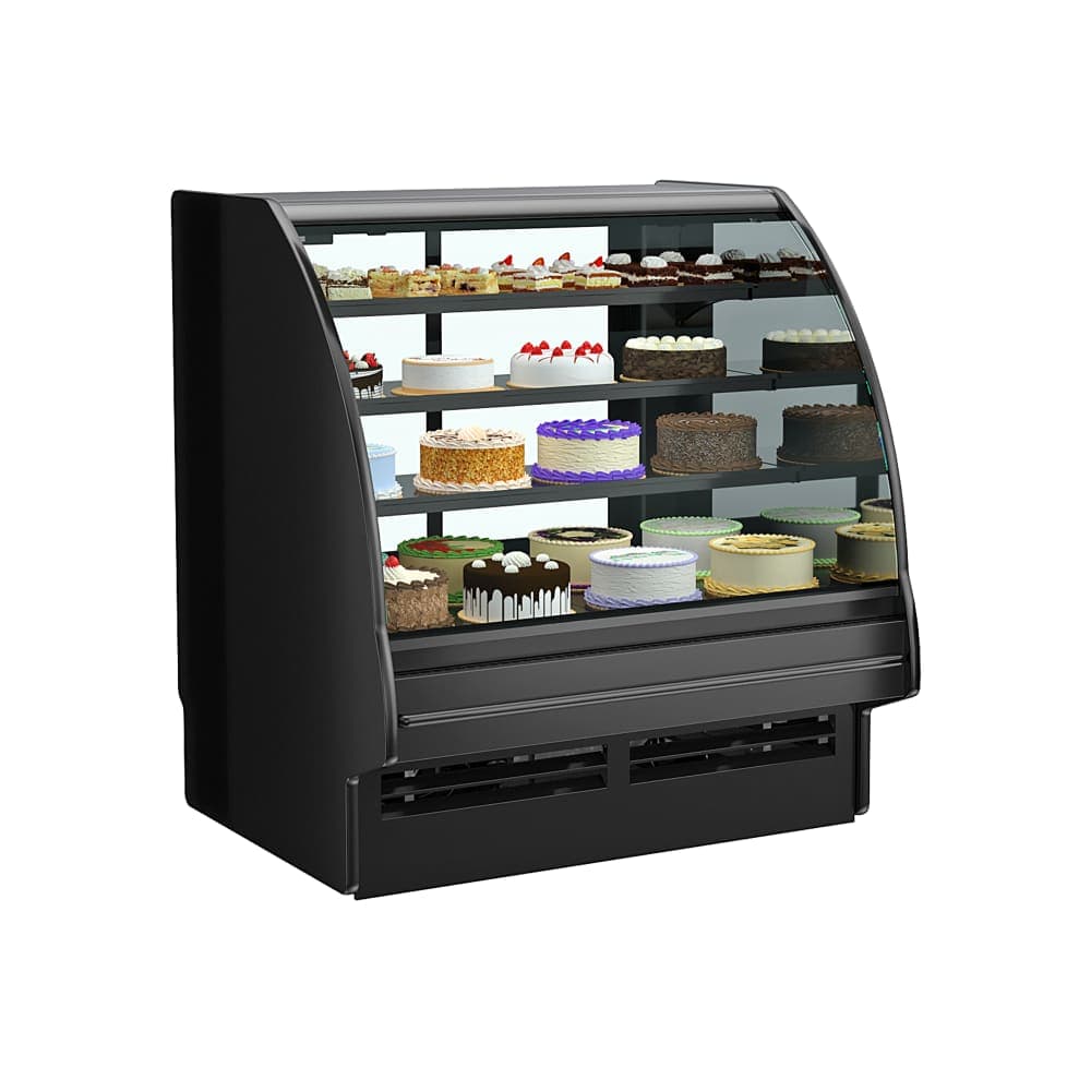 Structural Concepts GHS456R (CURVED) 51" Fusion® Full Service Bakery Case w/ Curved Glass, 110-120v