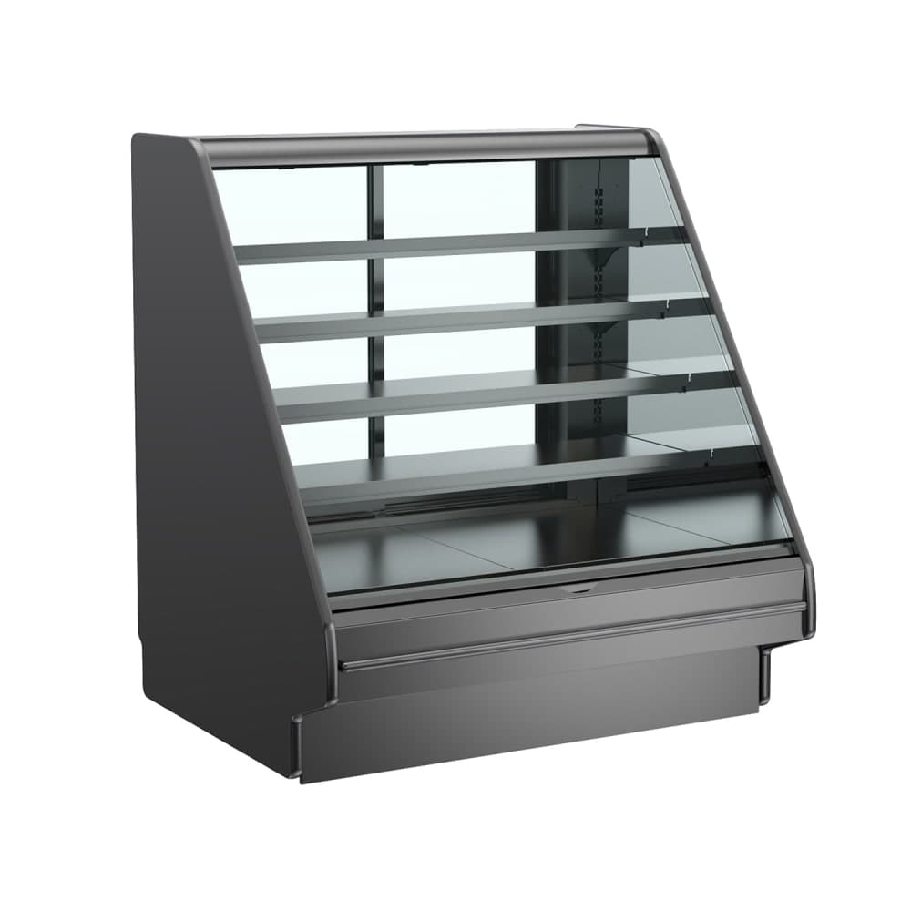 Structural Concepts GHS456RLB (FLAT) 51" Fusion® Full Service Bakery Case w/ Straight Glass, 110-120v