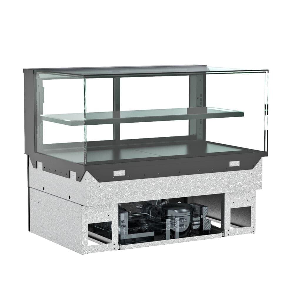 Structural Concepts NE7220RSV 71 3/4" Reveal® Countertop Refrigerated Display Case - (2) Levels