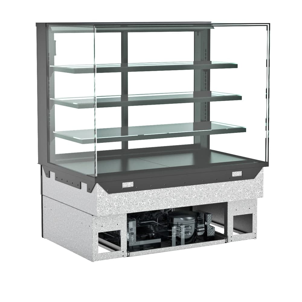 Structural Concepts NE7235RSV 71 3/4" Reveal® Countertop Refrigerated Display Case - (4) Levels
