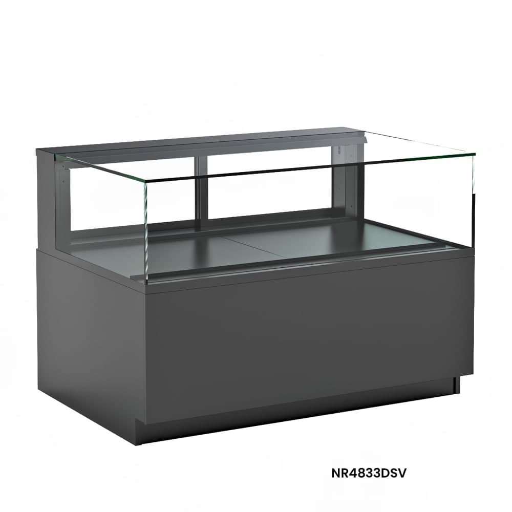 Structural Concepts NR3633DSV 35 3/4" Full Service Ambient Bakery Case w/ Straight Glass - (1) Level