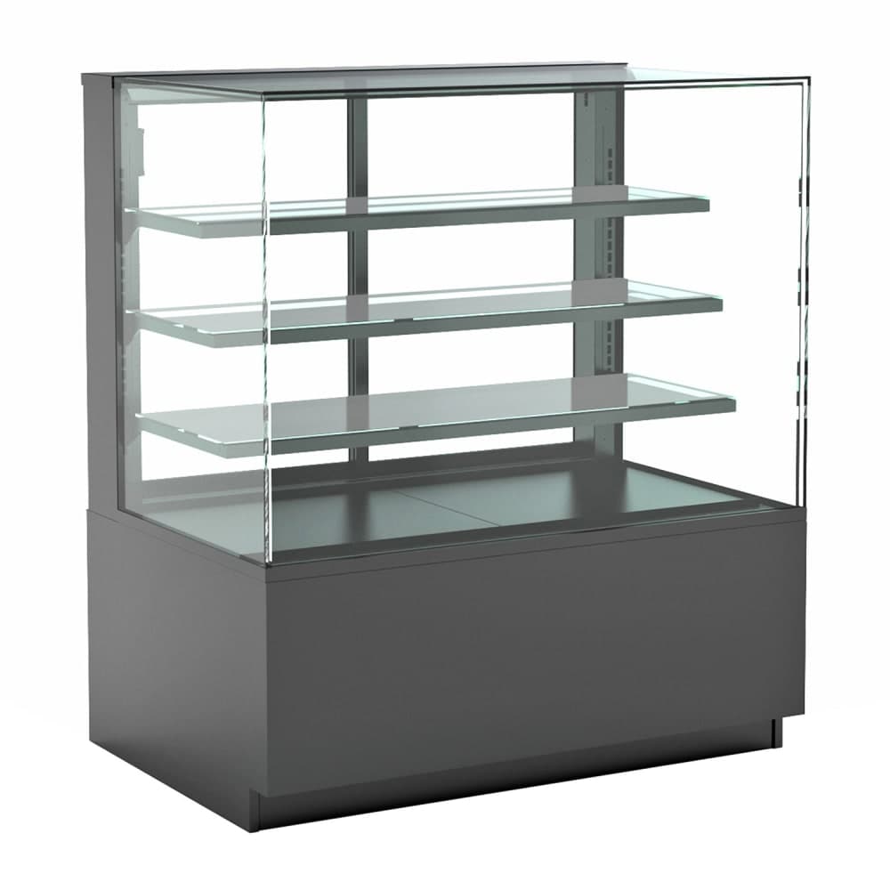 Structural Concepts NR7255RSV 71 3/4" Reveal® Full Service Bakery Case w/ Straight Glass - (4) Levels, 110-120v