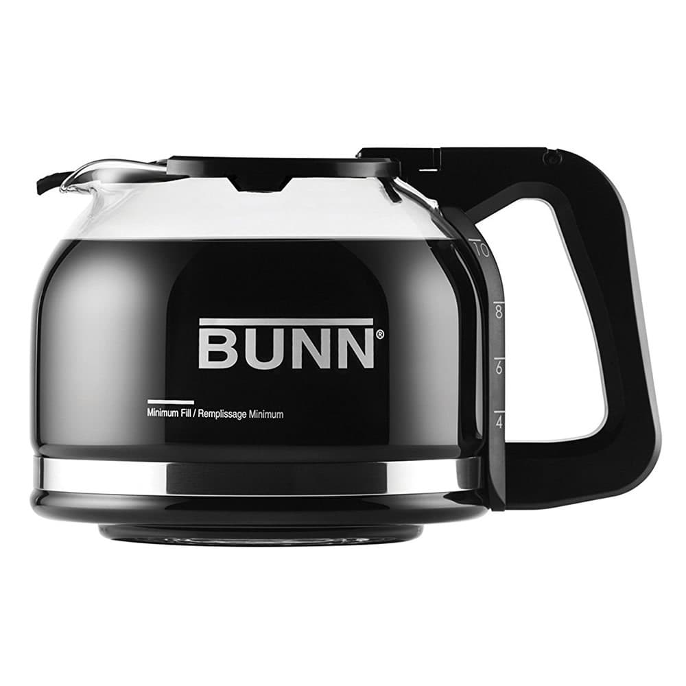 BUNN Home 10 Cup Pour-O-Matic Coffee Carafe, Drip-Free, Glass (49715.0100)