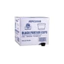 Empress 2 oz Portion Cup - Polypropylene, Black (EPC200B (48434)) thumbnail 4
