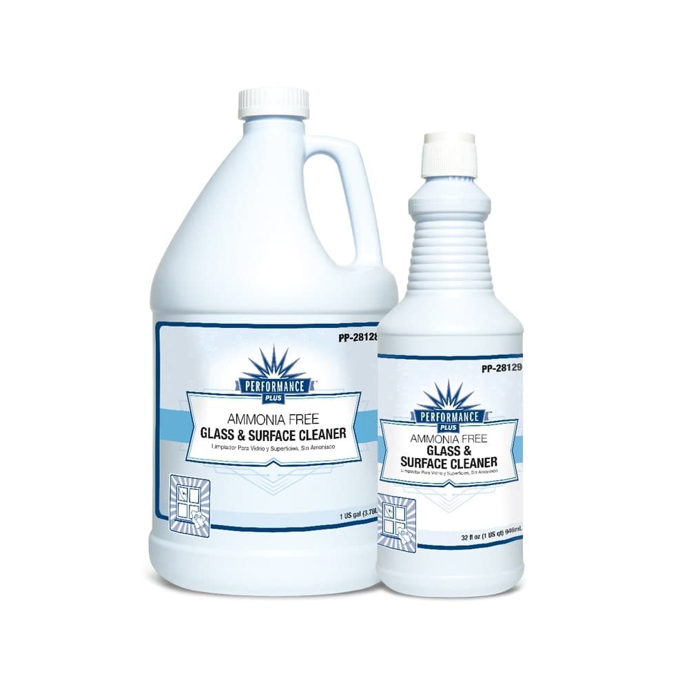 Performance Plus 1 gal Glass & Surface Cleaner - Ammonia Free (PP-28128)