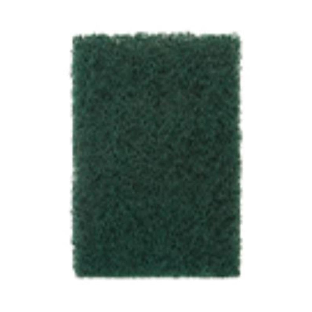 ACS S096 General Purpose Scour Pad - 6" x 9", Poly Blend, Green