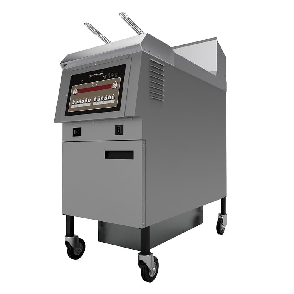 Henny Penny OFE321.03 Electric Fryer - (1) 65 lb Vat, Floor Model, 208v/3ph