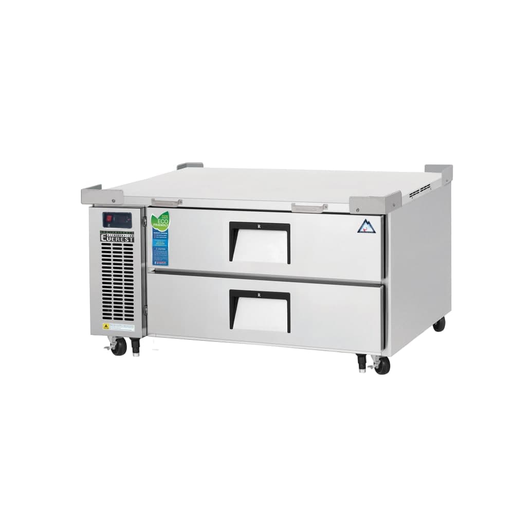 Everest Refrigeration ECB48D2 48 3/8" Chef Base w/ (2) Drawers - 115v