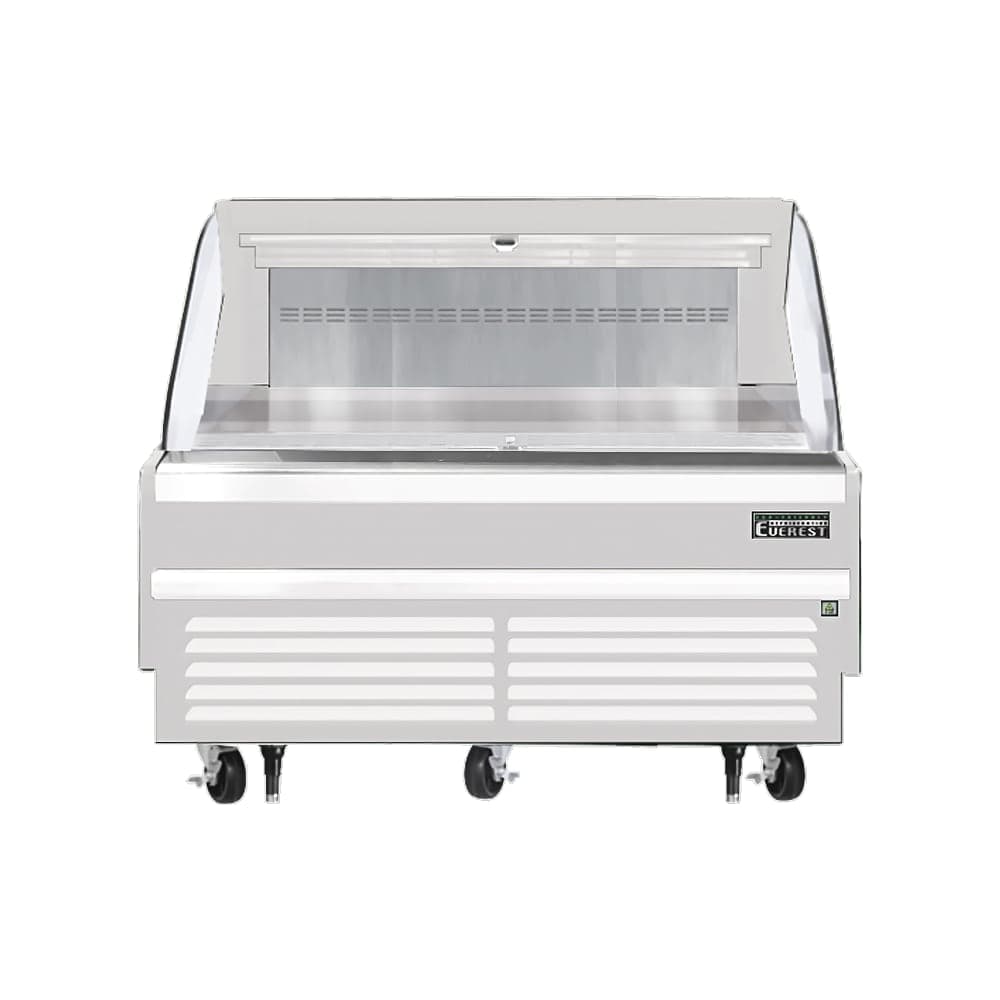 Everest Refrigeration EOMH-60-W-35-S 60" Horizontal Open Air Cooler w/ (1) Levels, White, 115v