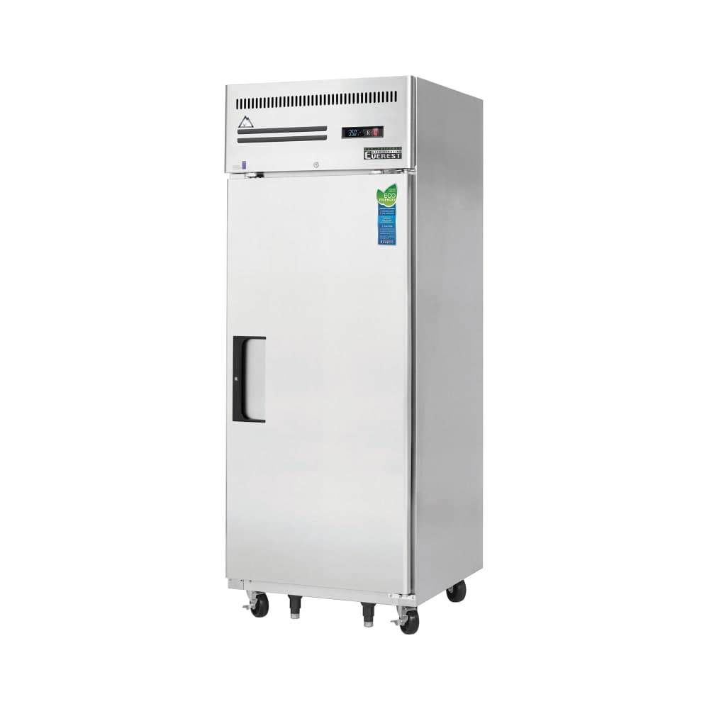 Everest Refrigeration ESR1 29 1/4" One Section Reach In Refrigerator, (1) Right Hinge Solid Door, 115v