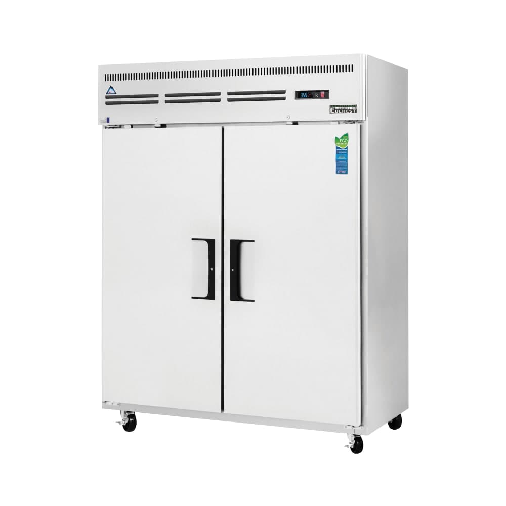 Everest Refrigeration ESWF2 59" ES Series Two Section Reach In Freezer, (2) Left/Right Hinge Solid Doors, 115v