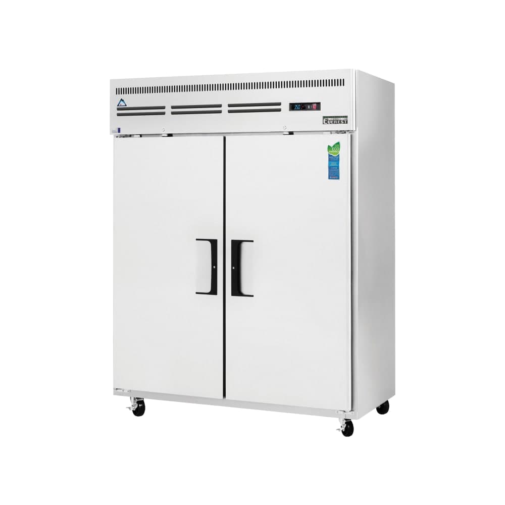 Everest Refrigeration ESWR2 59" Two Section Reach In Refrigerator, (2) Left/Right Hinge Solid Doors, 115v