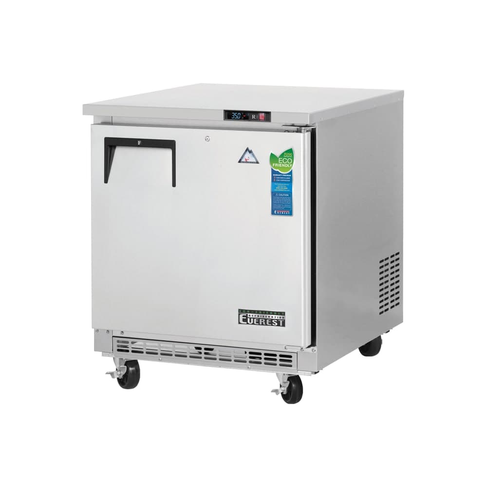 Everest Refrigeration ETBR1 27 3/4" W Undercounter Refrigerator w/ (1) Section & (1) Door, 115v