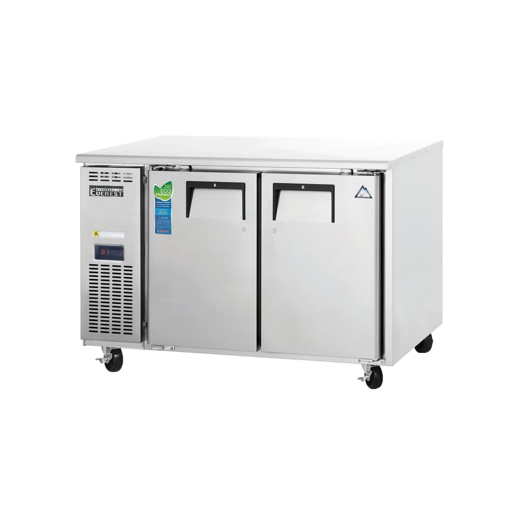 Everest Refrigeration ETR2 47 1/2" W Undercounter Refrigerator w/ (2) Sections & (2) Doors, 115v