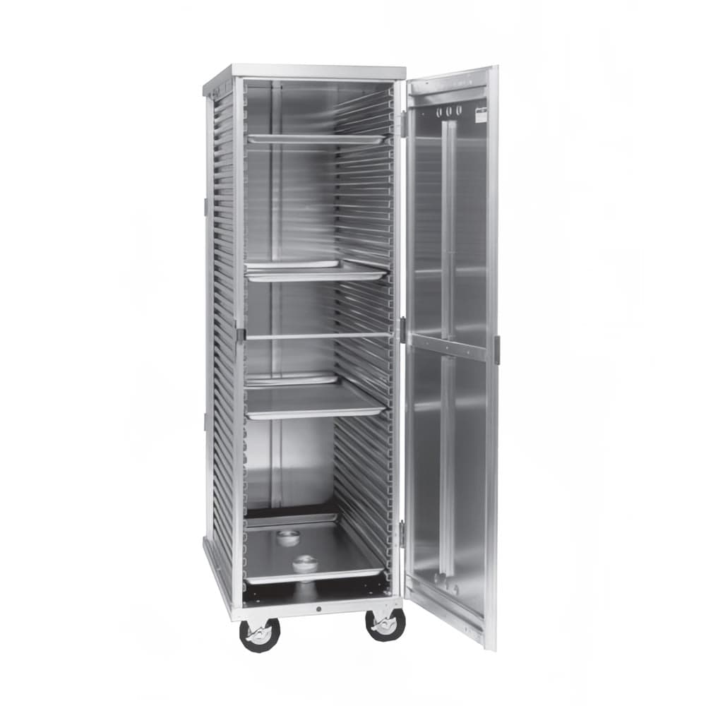 Cres Cor 102-ST-1841E Full Height Non-Insulated Mobile Heated Cabinet w/ (38) Pan Capacity, Canned Fuel