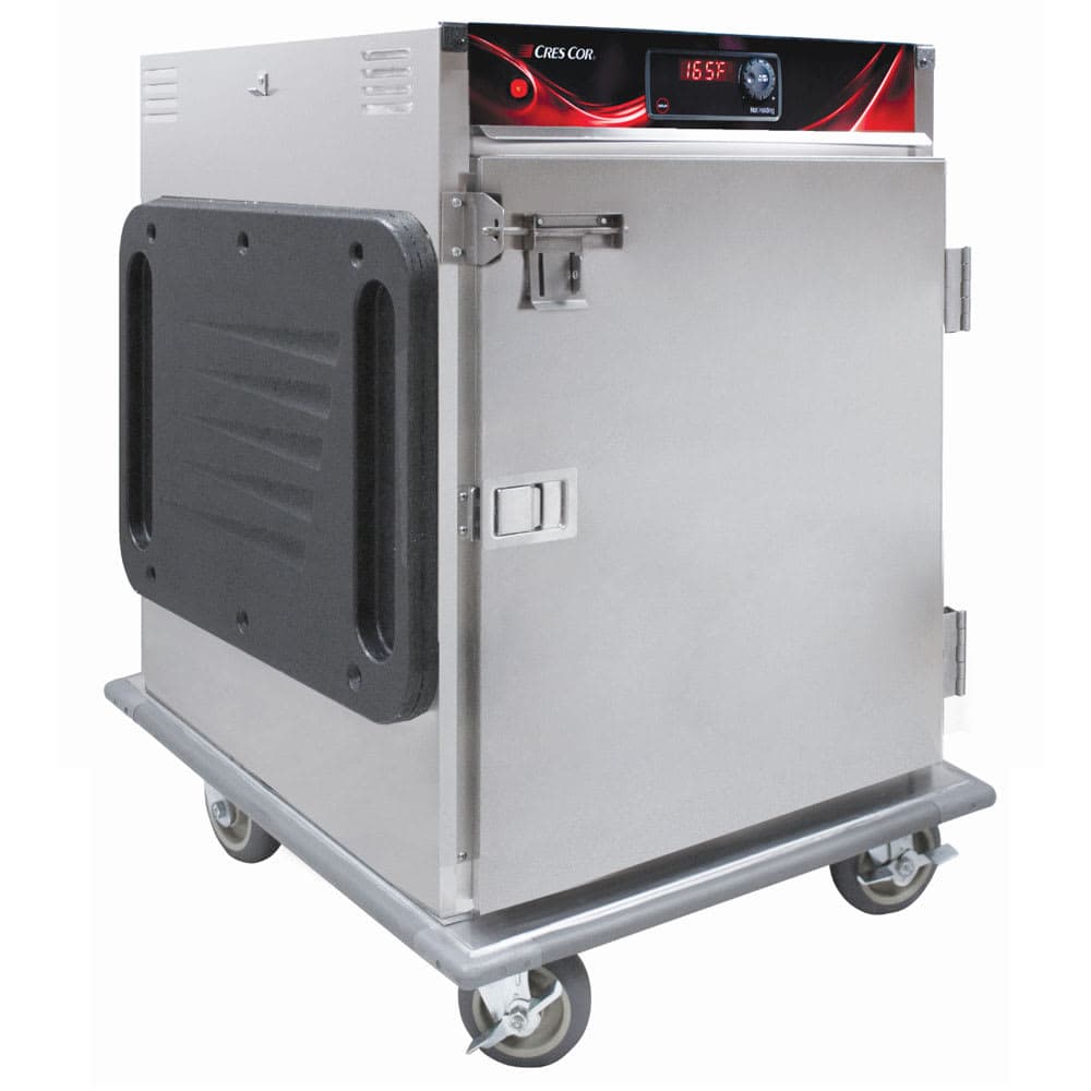 Cres Cor H-137-SUA-6D-SD 1/2 Height Insulated Mobile Heated Cabinet w/ (6) Pan Capacity, 120v