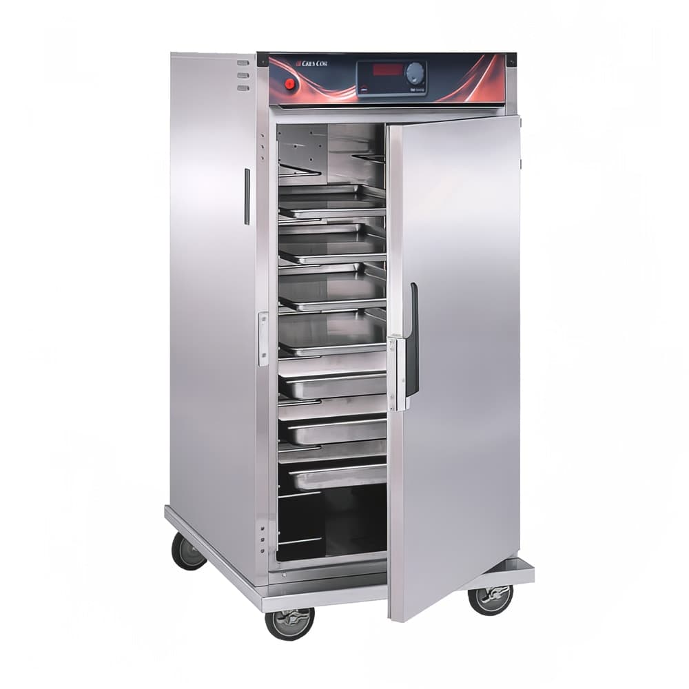 Cres Cor H-137-SUA-9D 3/4 Height Insulated Mobile Heated Cabinet w/ (9) Pan Capacity, 120v