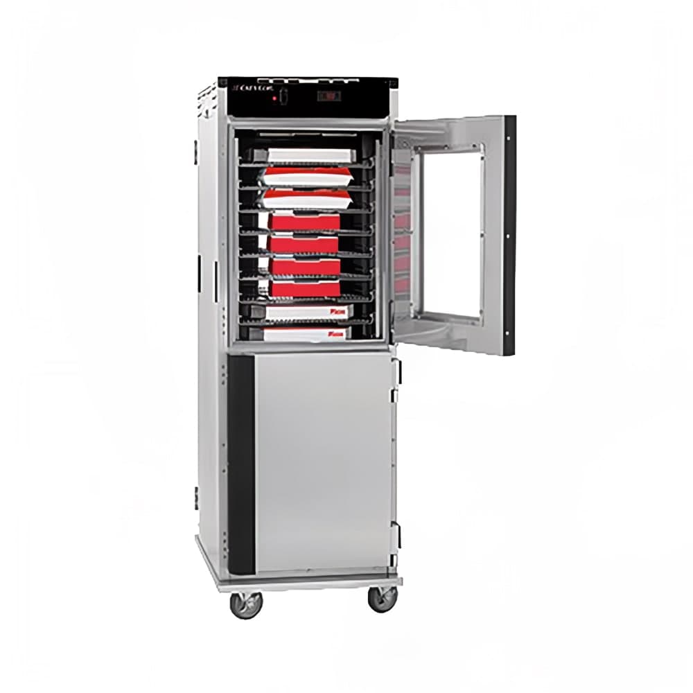 Cres Cor H-138-NPS-CC3MQ Full Height Insulated Mobile Heated Cabinet w/ (12) Pan Capacity, 120v