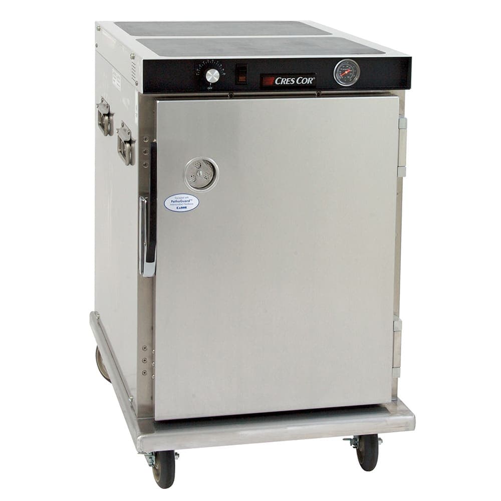 Cres Cor H-339-12-188C 1/2 Height Insulated Mobile Heated Cabinet w/ (8) Pan Capacity, 120v