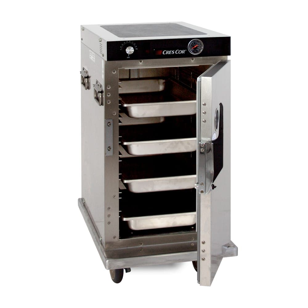 Cres Cor H-339-SS-128C 1/2 Height Insulated Mobile Heated Cabinet w/ (8) Pan Capacity, 120v