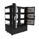Flexeserve 39 3/10" Dual Service Floor Model Heated Display Case - (3) Shelves, 208v (3T-1000R) thumbnail 4