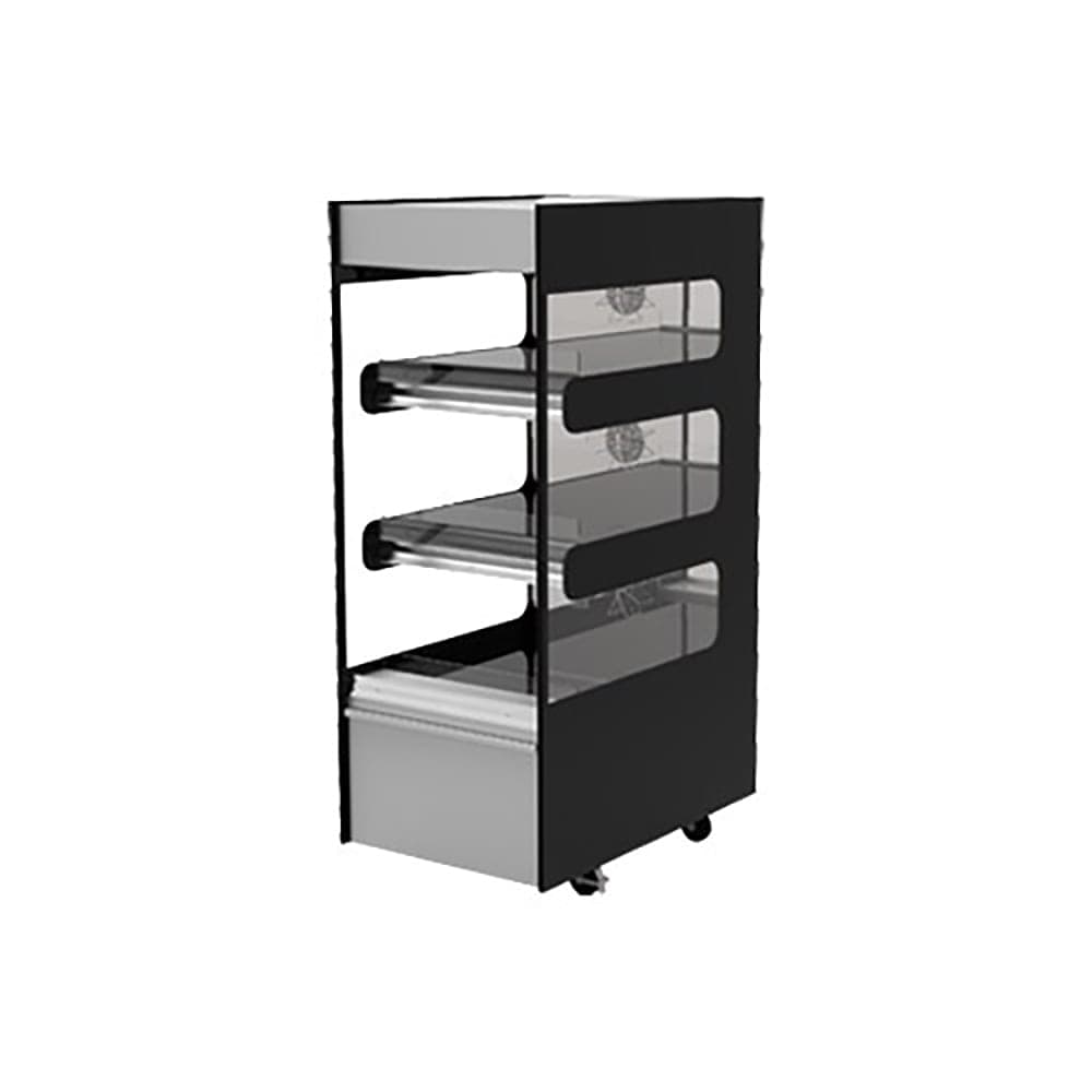 Flexeserve 21 4/5" Self Service Floor Model Heated Display Case - (3) Shelves, 208v (3T-600)