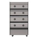 Flexeserve 38 3/5" Self Service Floor Model Heated Display Case - (4) Shelves, 208v (4T-1000) thumbnail 2