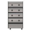 Flexeserve 38 3/5" Self Service Floor Model Heated Display Case - (4) Shelves, 208v (4T-1000C) thumbnail 2