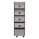 Flexeserve 21 2/5" Self Service Floor Model Heated Display Case - (4) Shelves, 208v (4T-600) thumbnail 2