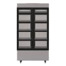 Flexeserve 38 7/10" Self Service Floor Model Heated Display Case - (10) Shelves, 208v (HUB-1000) thumbnail 2