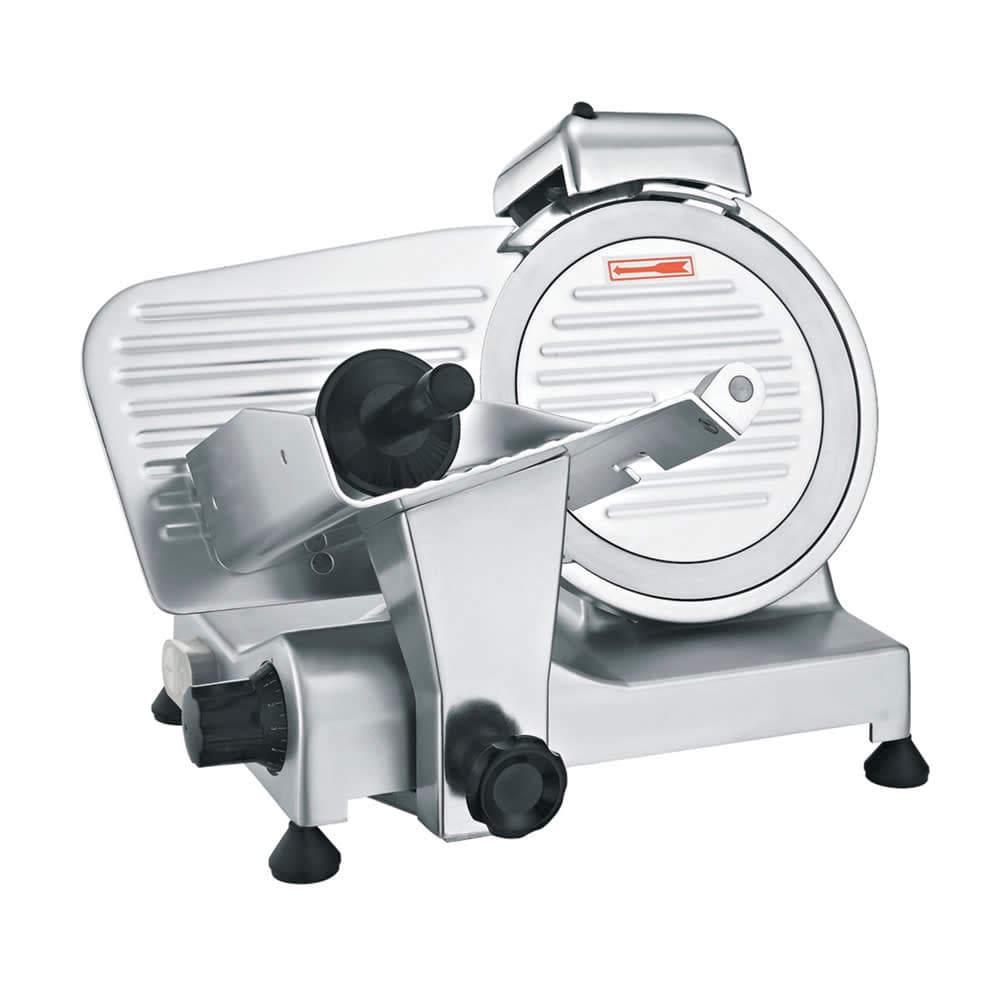 Centaur CEN-SL09 Manual Meat & Cheese Slicer w/ 9" Blade, Belt Driven, Stainless Steel, 3/8 hp
