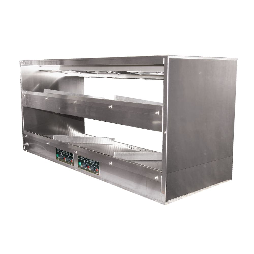 BKI 2TSM-2624L 26" Self Service Countertop Heated Display Shelf - (2) Shelves, 120v