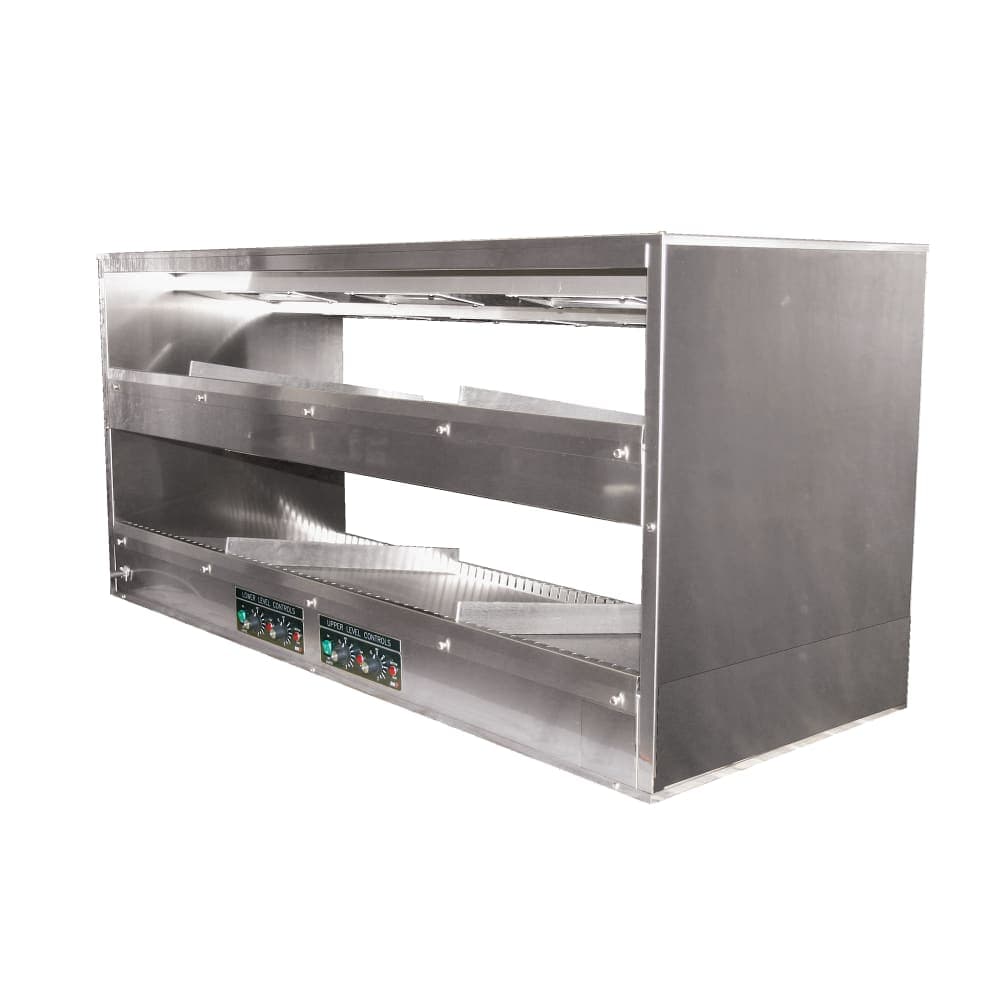 BKI 2TSM-2624R 26" Self Service Countertop Heated Display Shelf - (2) Shelves, 120v