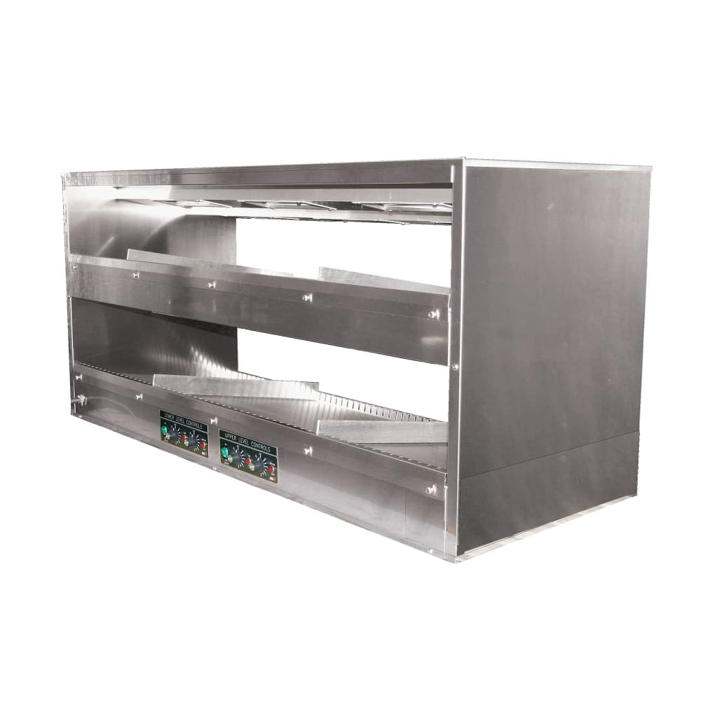 BKI 2TSM-3824L 38" Self Service Countertop Heated Display Shelf - (2) Shelves, 120v