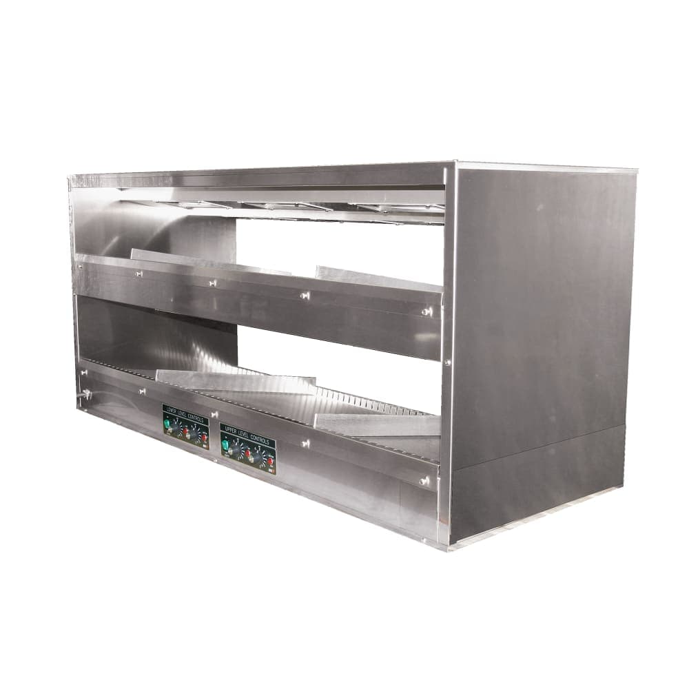 BKI 2TSM-3824R 38" Self Service Countertop Heated Display Shelf - (2) Shelves, 120v
